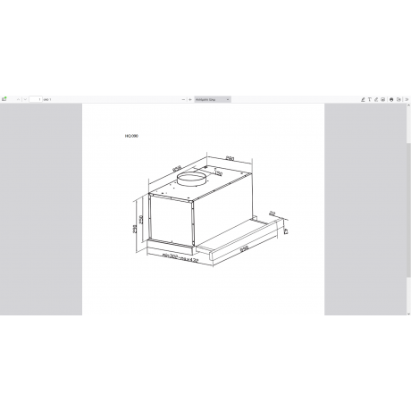 DAVOLINE HQ PRO 90 INOX ΑΠΟΡΡΟΦΗΤΗΡΑΣ ΣΥΡΟΜΕΝΟΣ 772m3/h 90CM